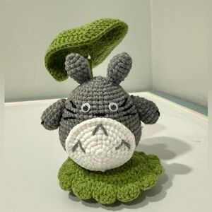 Handmade with love: crochet Gray and Green Totoro Plush